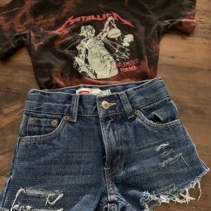 Levi jean shorts